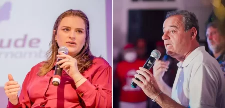 Marília Arraes e Danilo Cabral