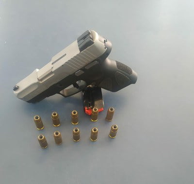 Arma apreendida durante fiscalização da PRF