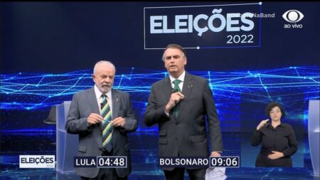 Com Lula ausente em debates, SBT e Record irão sabatinar Bolsonaro Lula e Jair Bolsonaro