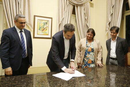 Assinatura de parceria público-privada com a Enerfín