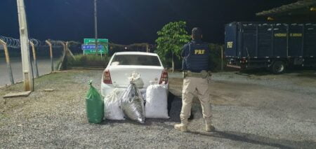 Homem é detido com 57kg de drogas em ST