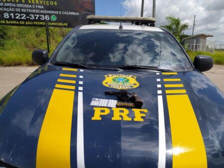 Caminhoneiro detido pela PRF em Ouricuri