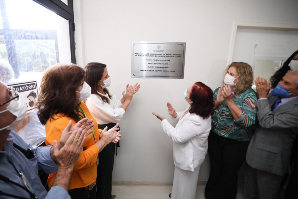 Inauguração de leitos no Hospital Barão de Lucena (HBL), em Recife