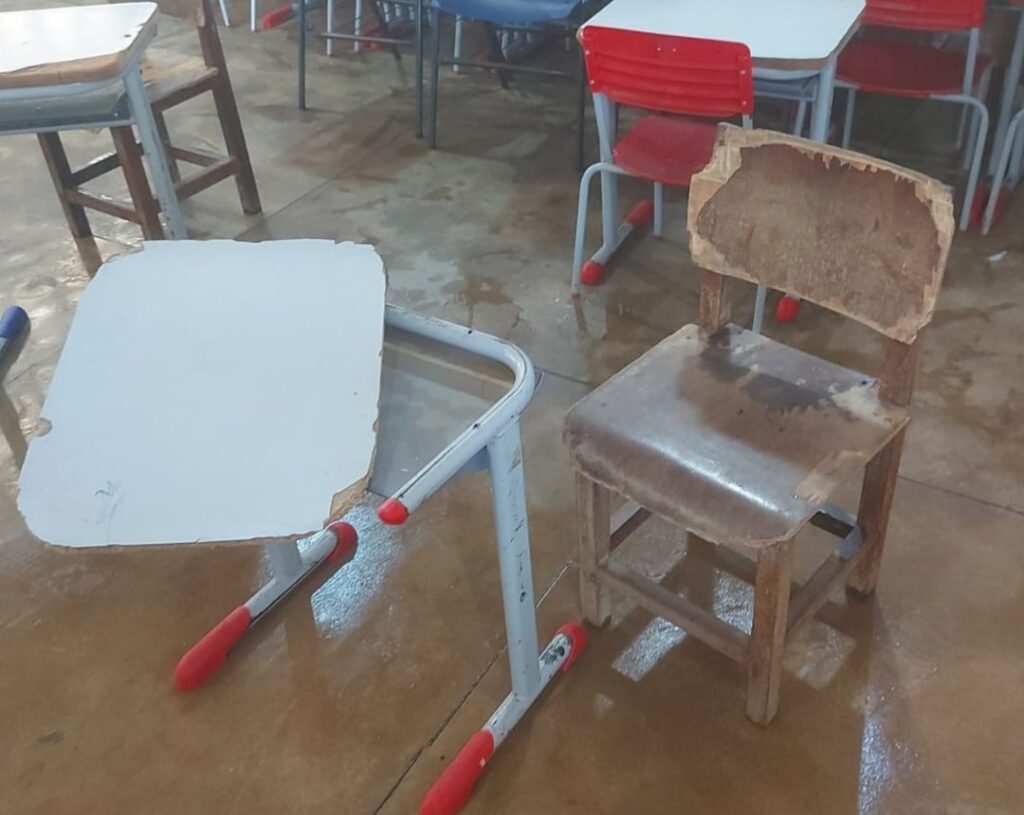 Vistoria em escolas públicas municipais e estaduais