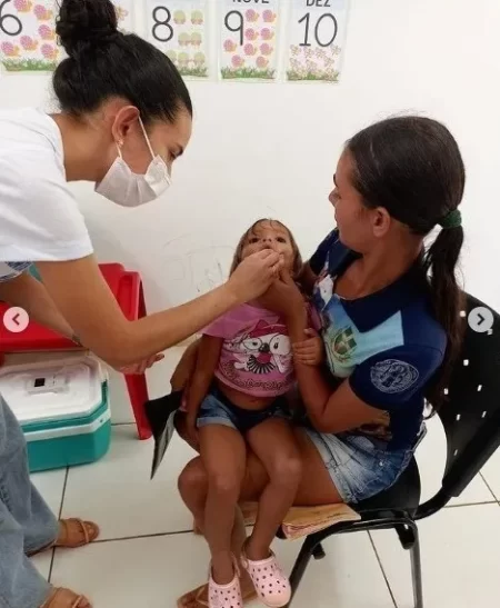 Santa Cruz da Baixa Verde é destaque em cobertura vacinal