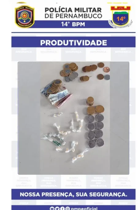 Homem é preso por tráfico de drogas no Centro de Serra Talhada